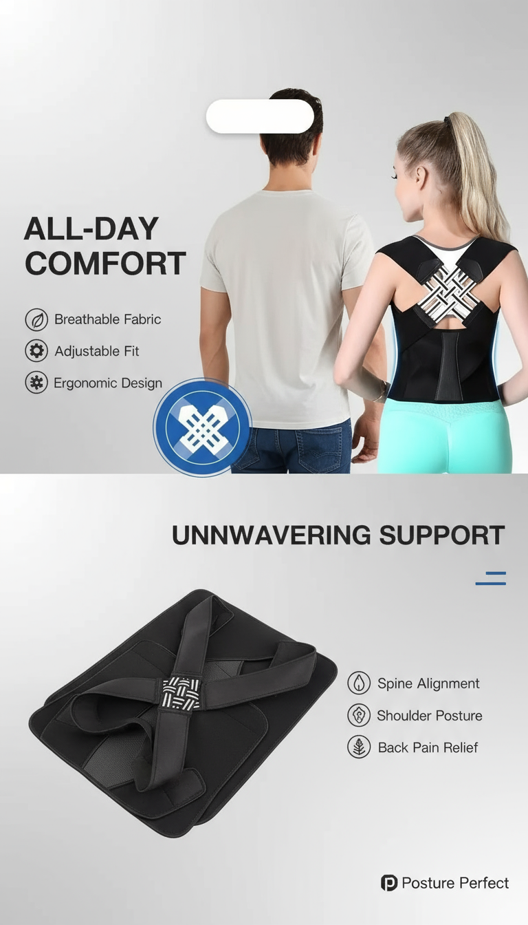 Comfortable All-Day Support